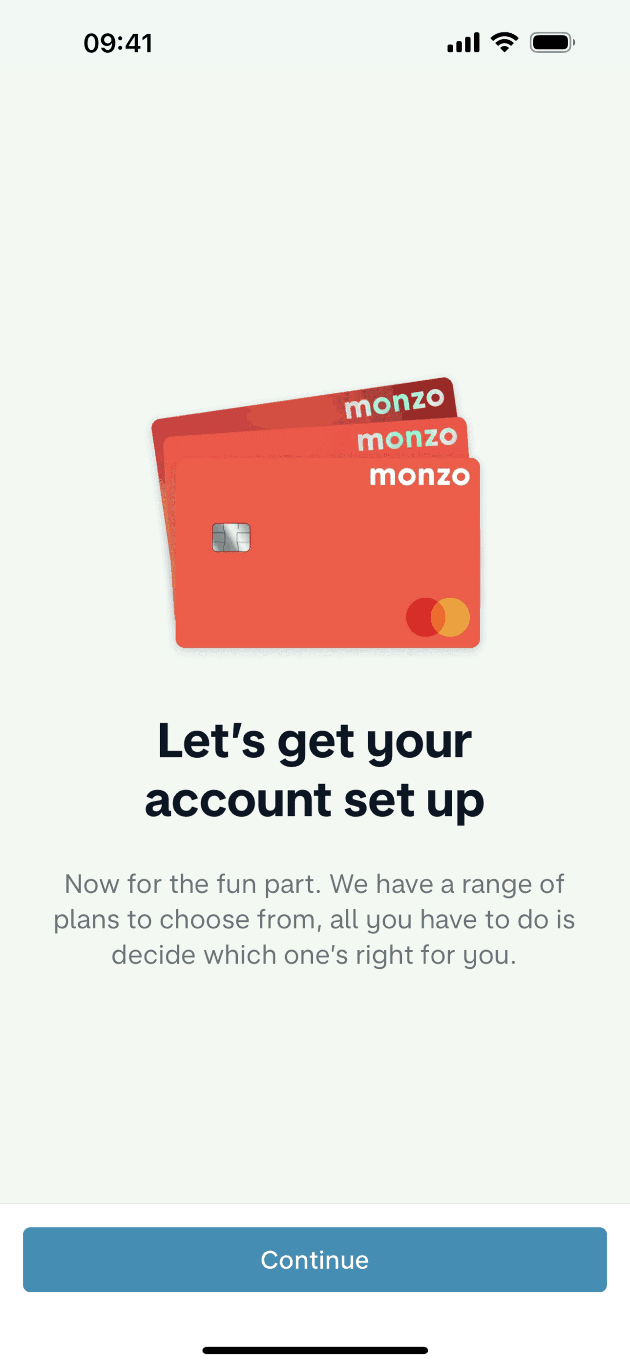Verifying my identity on Monzo (ios) screen 29