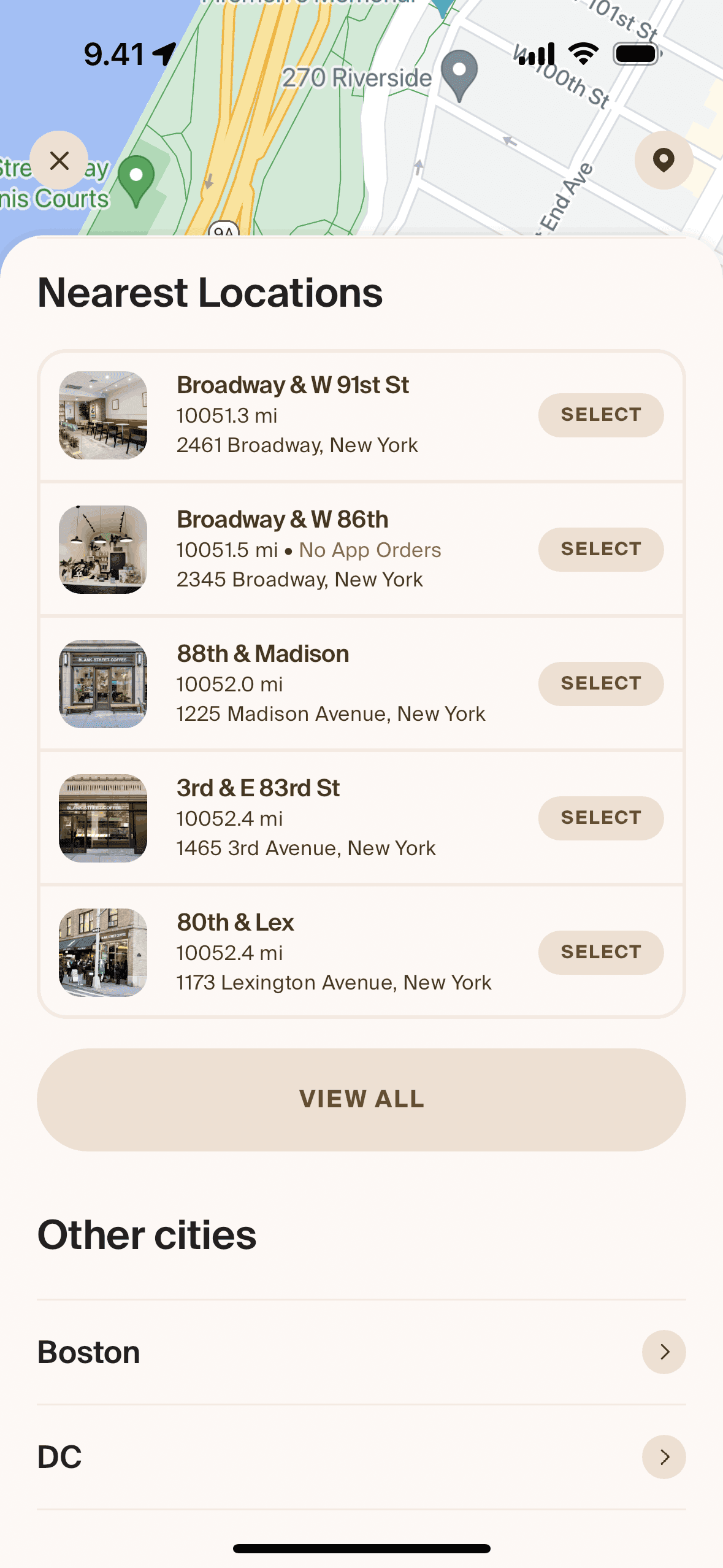 Order on Blank Street (ios) screen 4